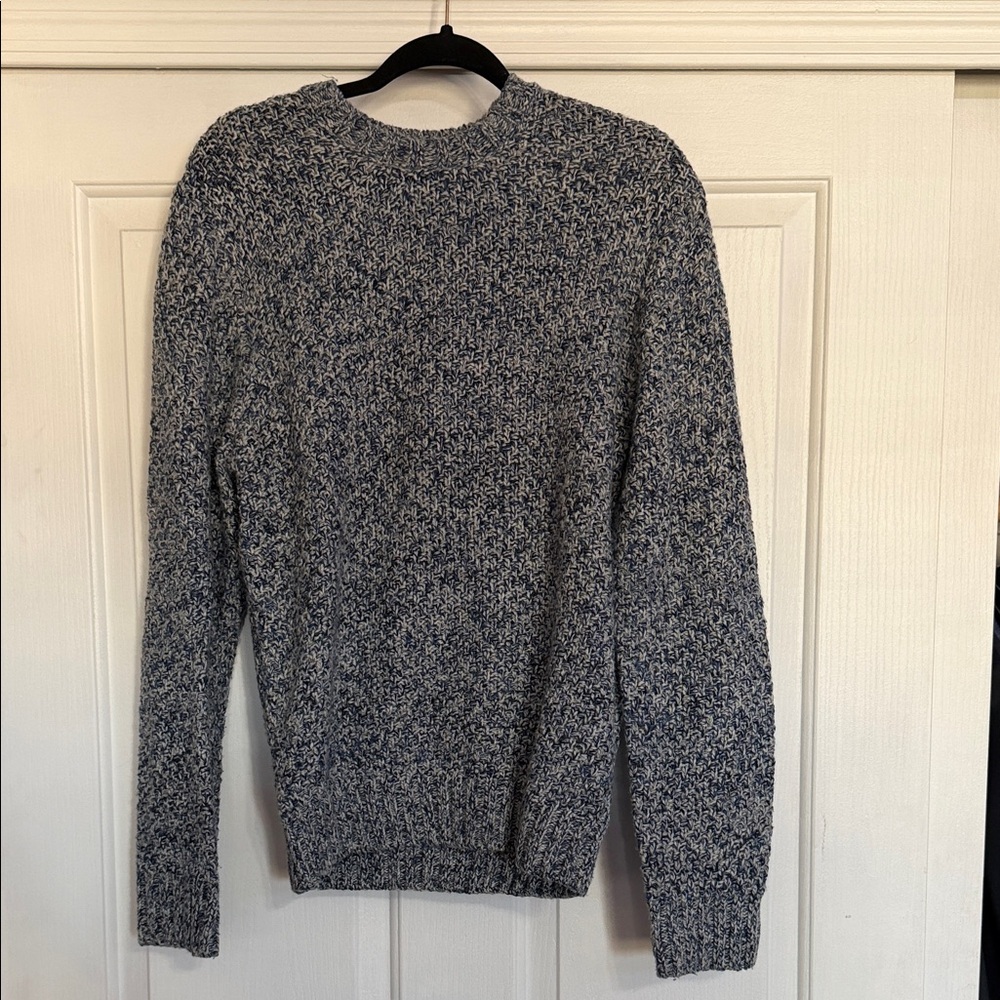 Lucky Brand Men's Marled Gray Crewneck Sweater